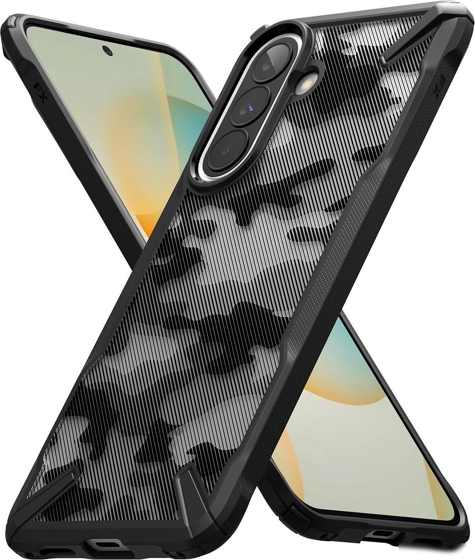 Чехол для телефона Ringke Fusion X для Galaxy A57 (Camo Black)