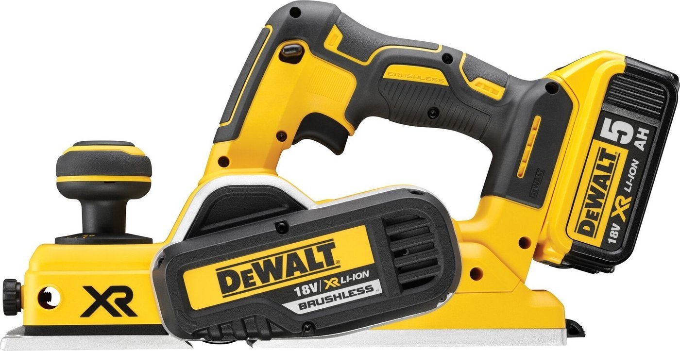 Рубанок DeWalt DCP580P2 (с 2-мя АКБ, кейс)