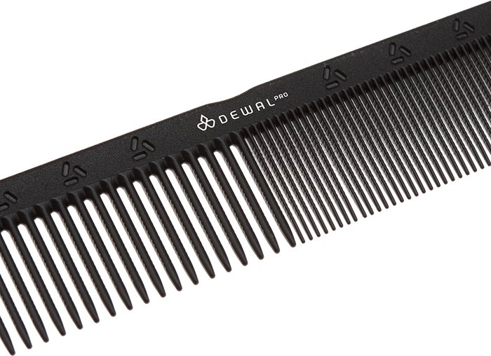 Расческа гребень Dewal Carbon Black JF2013