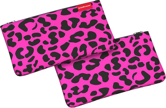 Пенал Erich Krause Light Velvet Leopard 54604