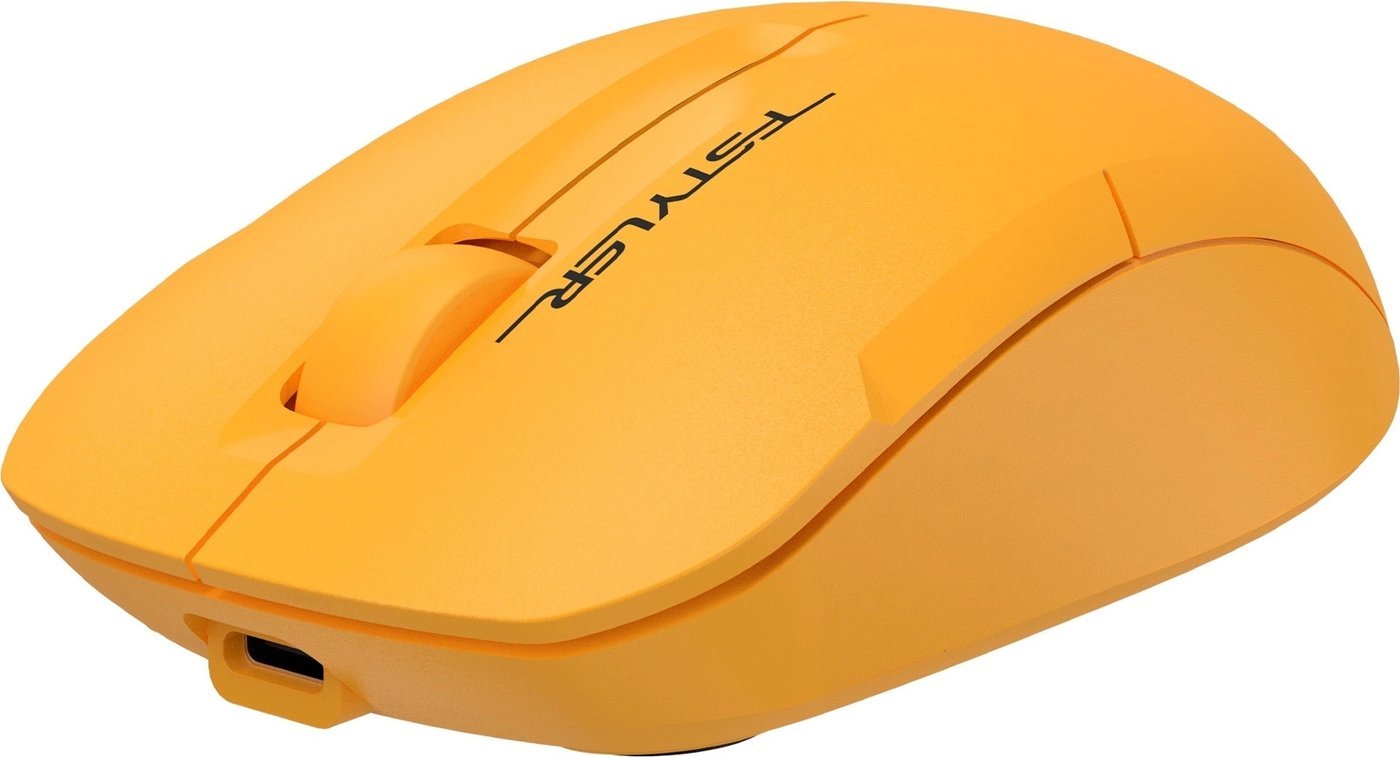 Мышь A4Tech Fstyler FG15C Air2 (желтый)