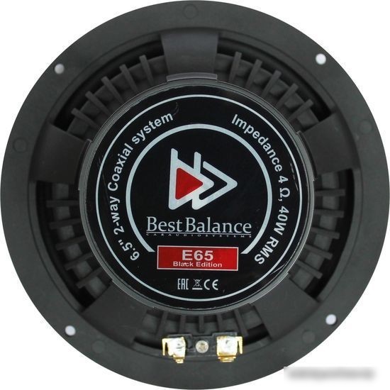 Коаксиальная АС Best Balance E65 Black Edition
