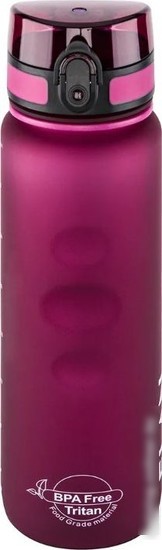 Бутылка для воды Elan Gallery Style Matte 1л 280144 (бургундия)