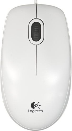 Мышь Logitech B100 (белый)