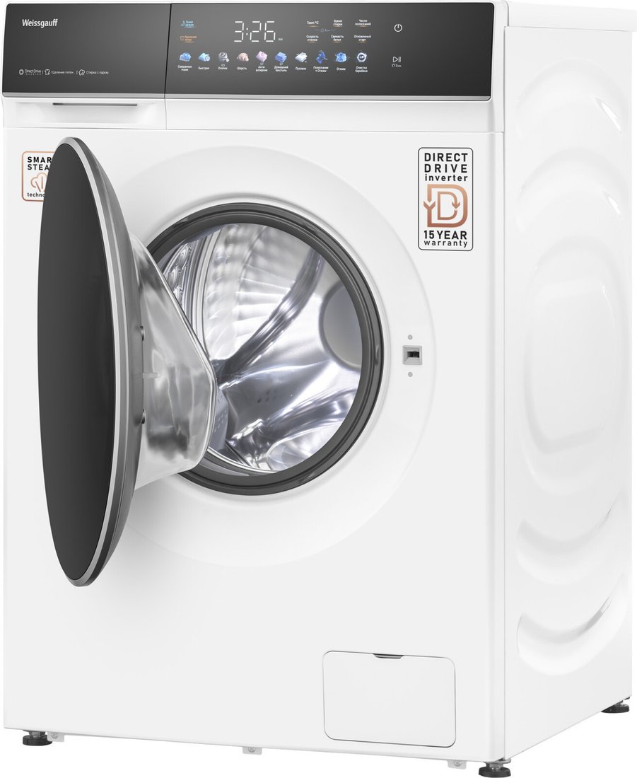 Стиральная машина Weissgauff WM 62210 Direct Drive Touch Inverter Steam