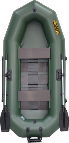 Моторно-гребная лодка Муссон R-260 PC TP (зеленый)