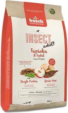 Сухой корм для собак Bosch HPC Insect Adult Tapioca & Apples (с тапиокой и яблоком) 800 г