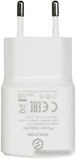 Сетевое зарядное Evolution A70 -050200U-EU1