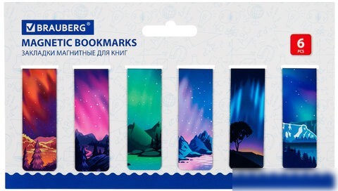 Закладка для книг BRAUBERG Galaxy 113171 (12 шт)