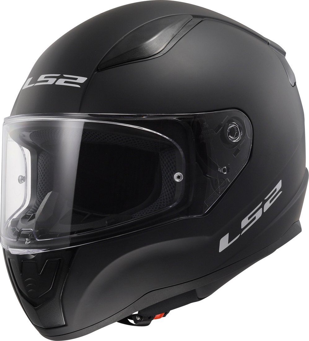 Мотошлем LS2 FF353 Rapid Solid (XS, черный матовый)