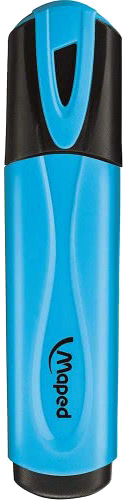 Текстовыделитель Maped Fluo Peps 742530 (синий)