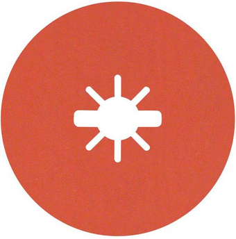 Набор шлифкругов Bosch Prisma Ceramic Fibre Disc 2608621827 (25 шт)