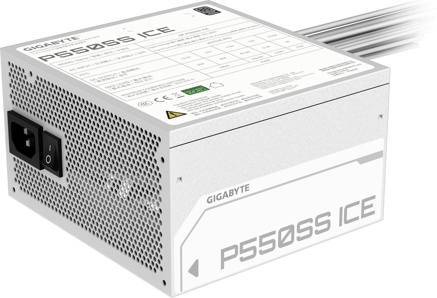 Блок питания Gigabyte P550SS Ice