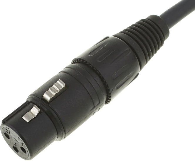 Кабель Planet Waves PW-CMIC-25 XLR - XLR (7.5 м, черный)