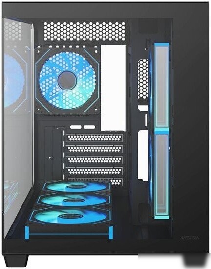 Корпус XASTRA QW500M 6ARGB-C10-UC (черный)