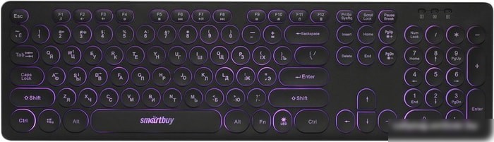 Клавиатура SmartBuy One 328 (черный)