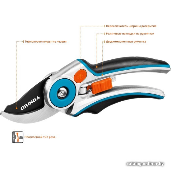 Секатор Grinda PRO Line P-29 423429