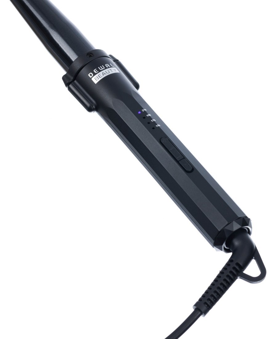 Конусная плойка Dewal Beauty Blue Comfort HI4101 (черный)
