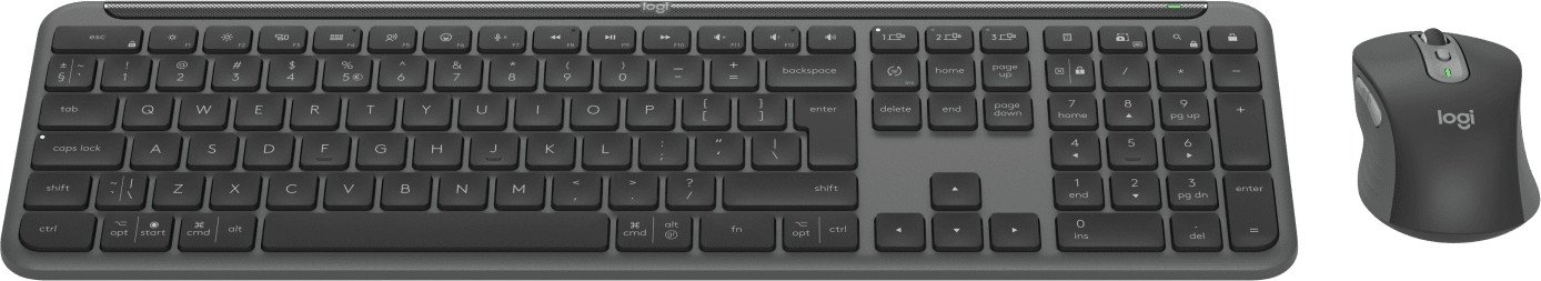 Офисный набор Logitech Signature Slim Combo MK950 920-012500 (графит, с гравировкой)