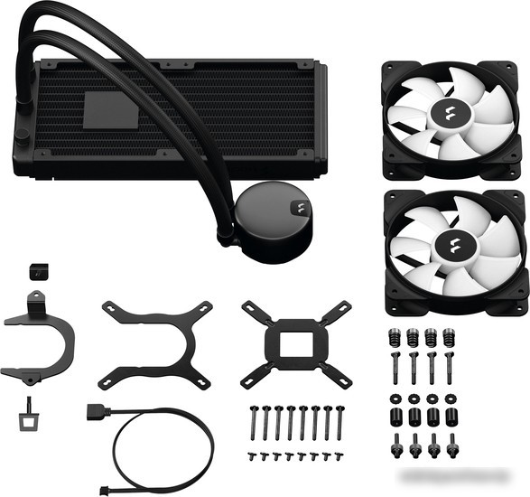 Кулер для процессора Fractal Design Lumen S24 RGB v2 FD-W-L1-S2412
