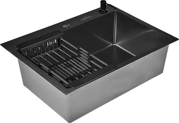 Кухонная мойка Wisent WS-37050B+GER013+WW405B+W302644B