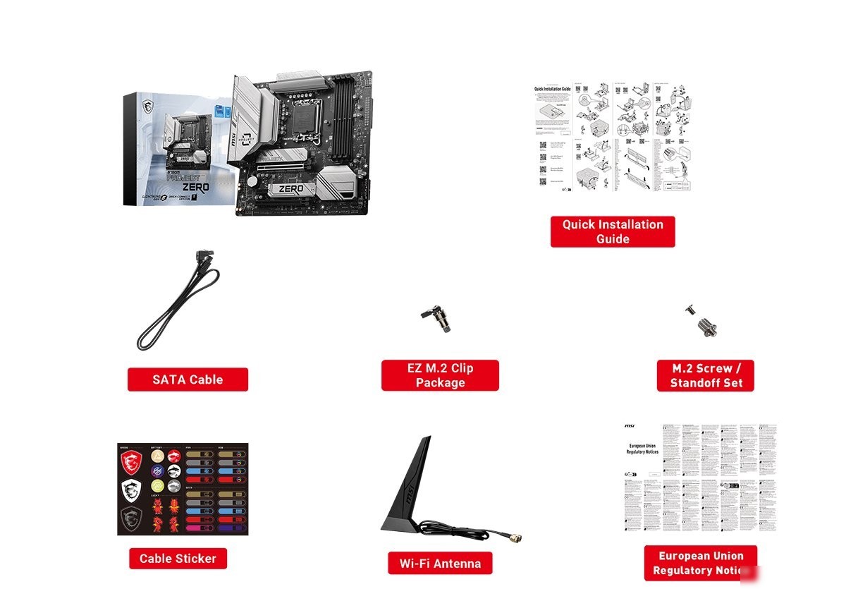 Материнская плата MSI B760M Project Zero