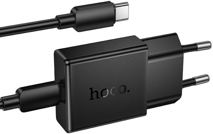 Сетевое зарядное Hoco N74 USB Type-C (черный)