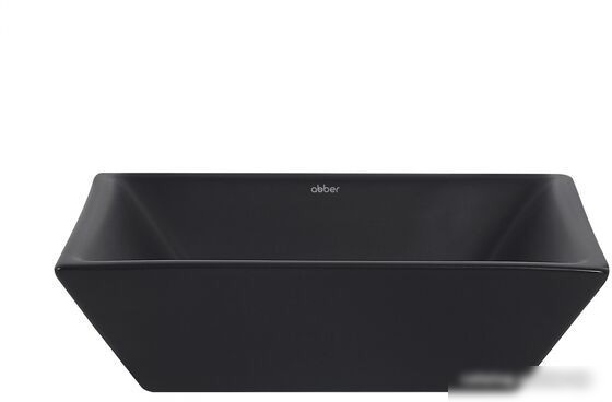 Умывальник Abber Rechteck AC2214MB (черный матовый)