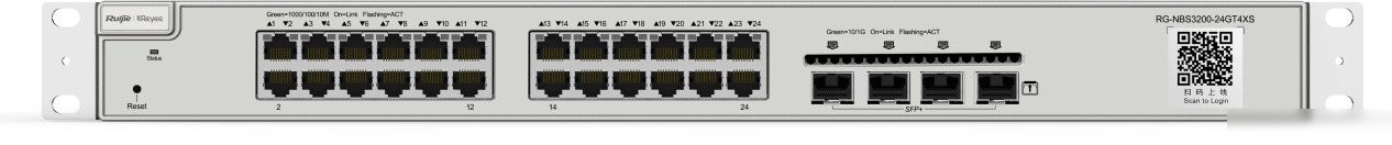 Управляемый коммутатор уровня 2+ Ruijie Networks RG-NBS3200-24GT4XS