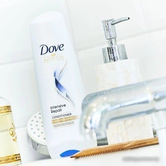 Dove Бальзам для волос Нair Therapy интенсивное восстановление 200 мл