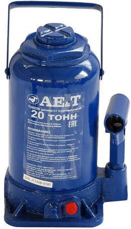 Бутылочный домкрат AE&T T20220 20т