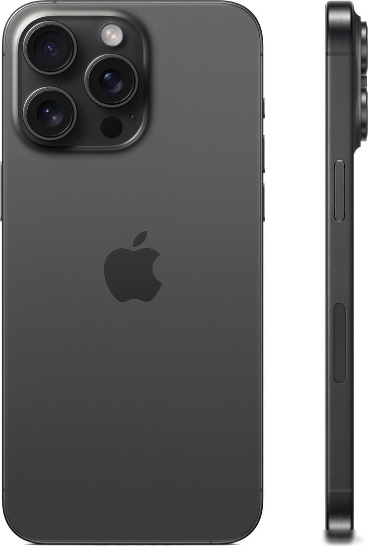 Телефон Apple iPhone 15 Pro Max 512GB (черный титан)