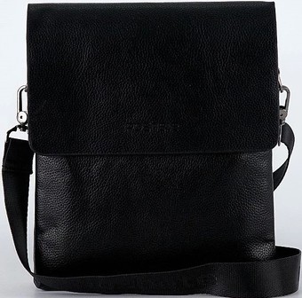 Мужская сумка Poshete 250-1346-3-BLK (черный)