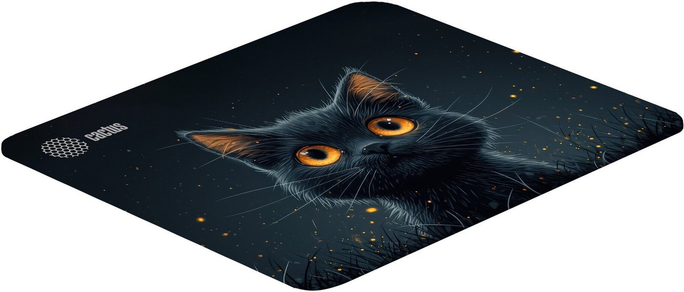 Коврик для мыши CACTUS Black Cat CS-MPC-D09S