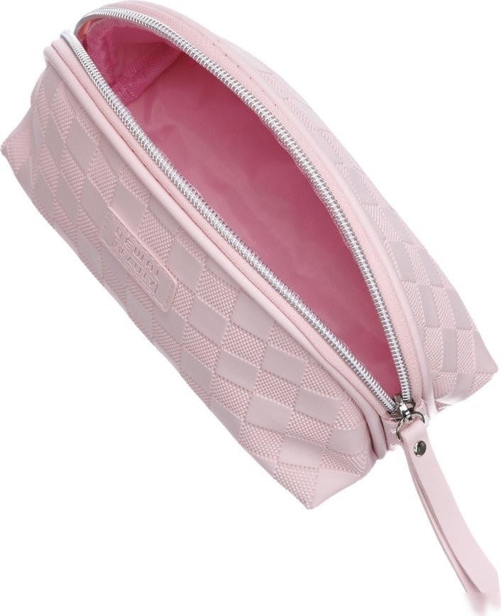 Косметичка Dewal Beauty Шашки BG-331 (розовый)