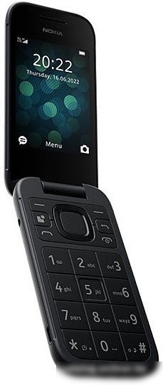 Кнопочный телефон Nokia 2660 (2022) TA-1469 Dual SIM (черный)