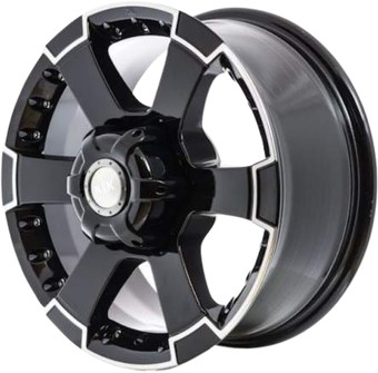 Литые диски K&K М56 16x7" 6x139.7мм DIA 92.5мм ET 38мм Алмаз черный