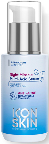Icon Skin Сыворотка для лица Night Miracle 30 мл