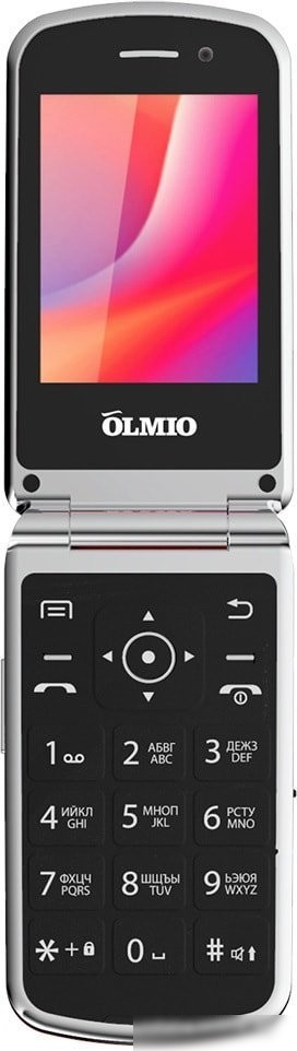 Кнопочный телефон Olmio F28 (красный)