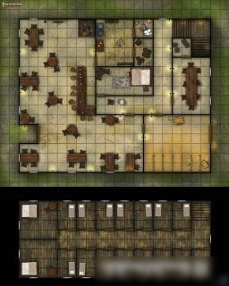 Настольная игра Мир Хобби Pathfinder. Игровое поле Таверна