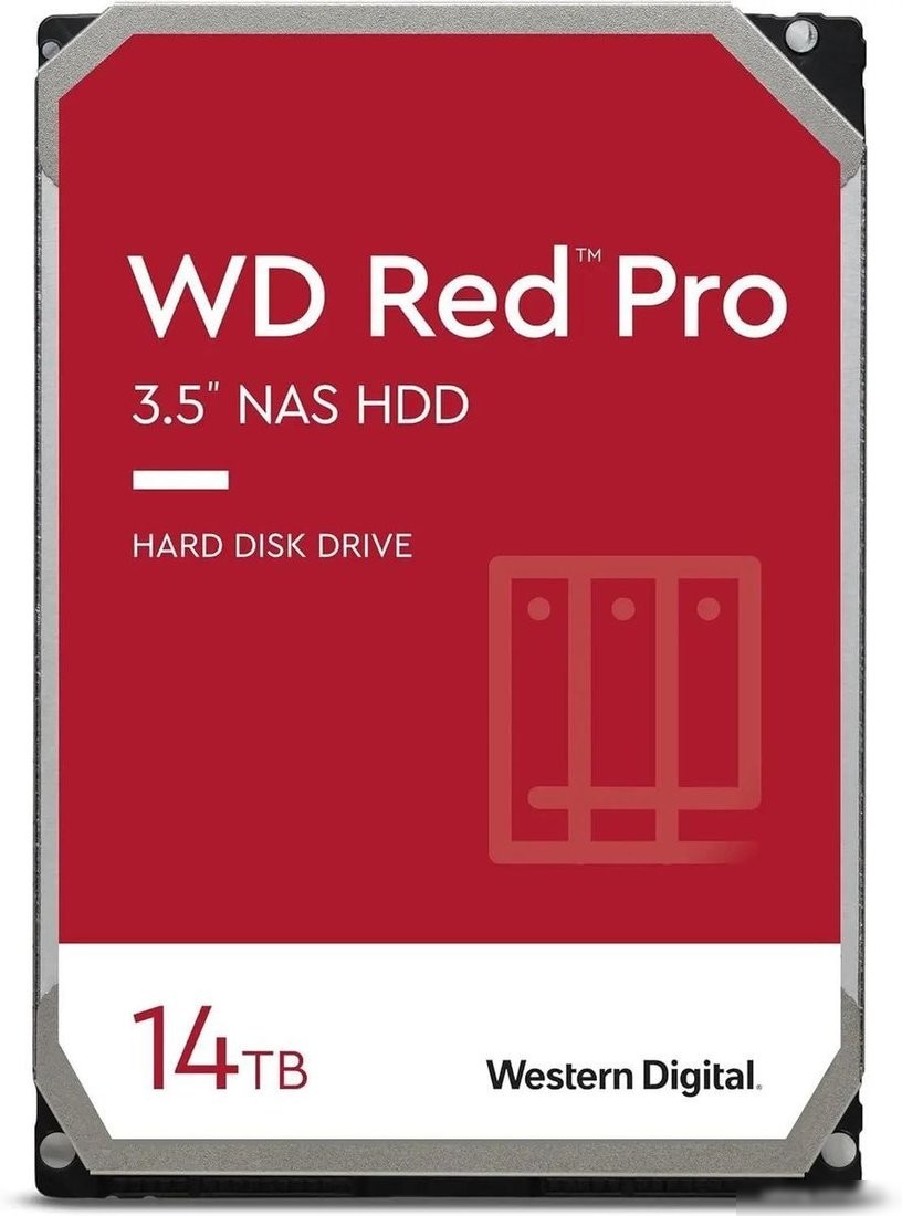 Жесткий диск WD Red Pro 14TB WD142KFGX