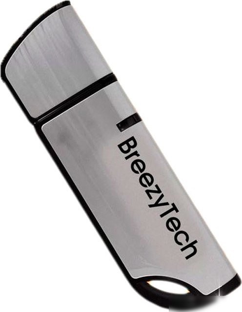 USB Flash BreezyTech U012 128GB (серебристый/черный)