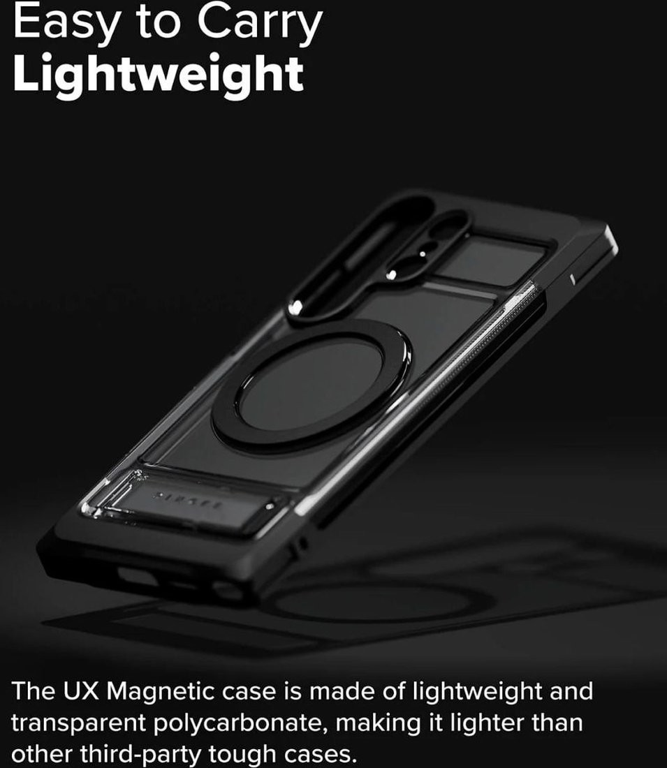 Чехол для телефона Ringke Ux Magnetic для Galaxy S25 Ultra Smoke Black