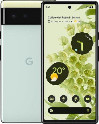 Телефон Google Pixel 6 8GB/128GB (мятный)
