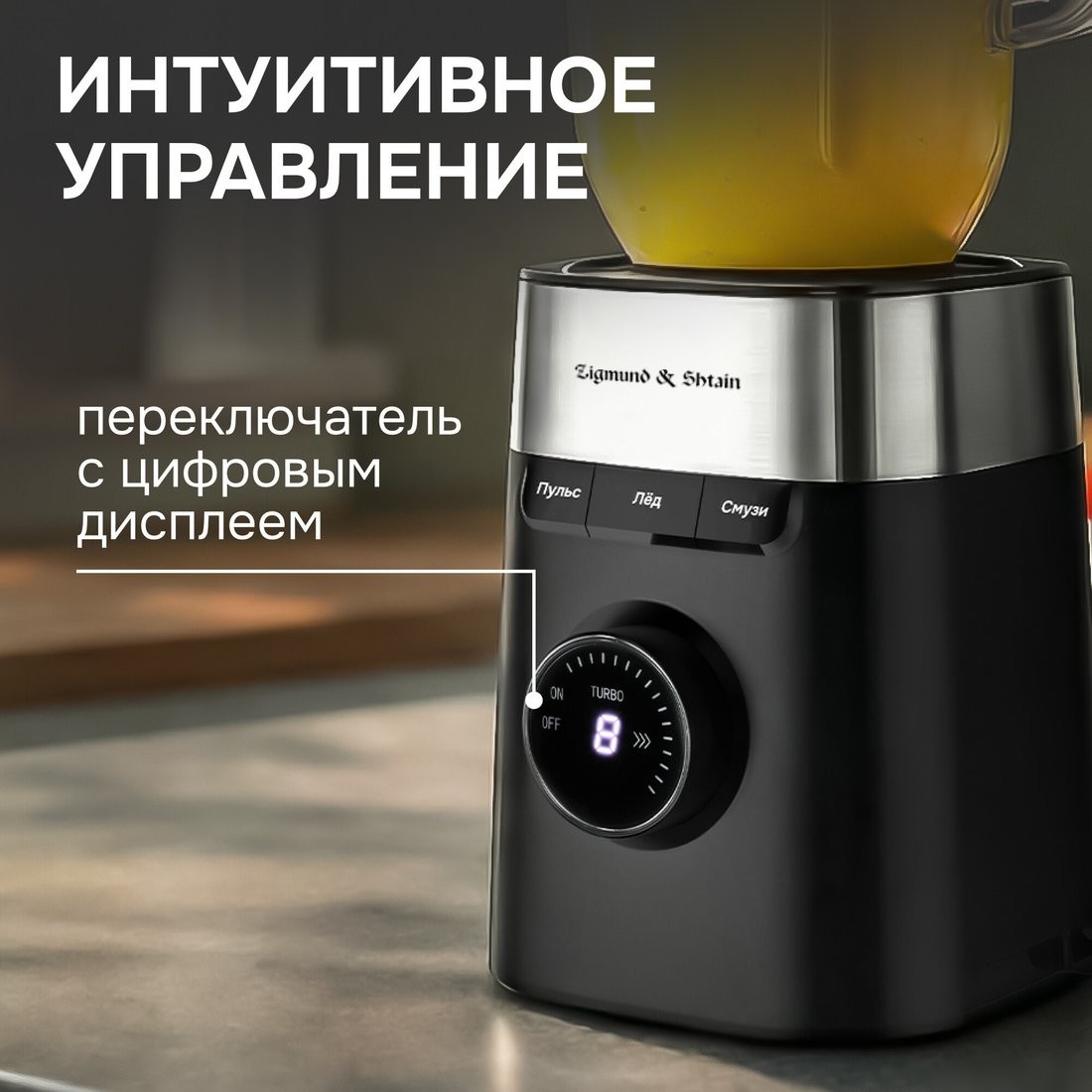 Стационарный блендер Zigmund & Shtain BS?486 D