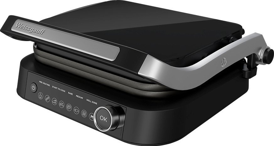 Электрогриль Weissgauff WCG-360 Nero Glass Chef’s Steak