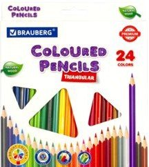 BRAUBERG Premium 181658 (24 цв)