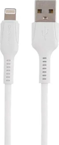 Кабель GoPower 00-00028384 USB Type-A - Lightning (2 м, белый)