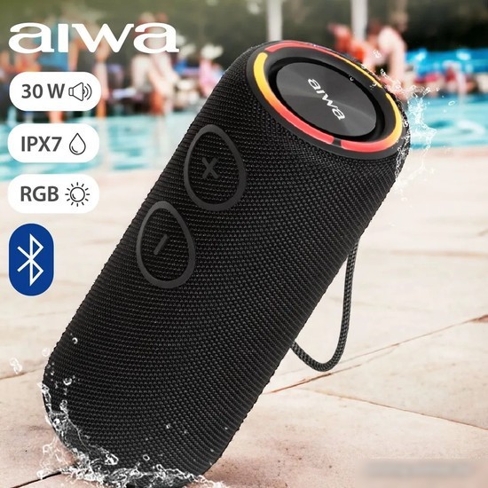 Беспроводная колонка Aiwa PAS-H300 (черный)