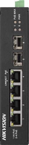 Коммутатор Hikvision DS-3T0506HP-E/HS